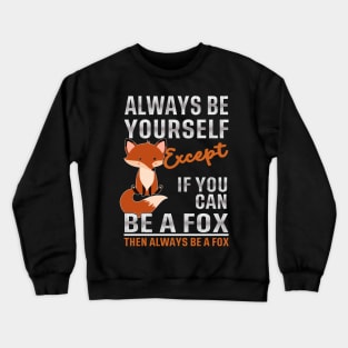 Fox Crewneck Sweatshirt